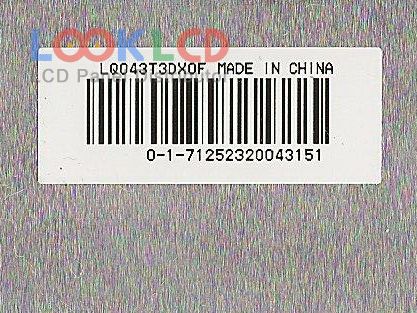 LQ043T3DX0F